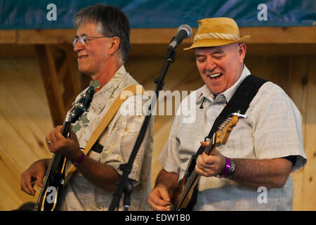 MARLEYS GHOST esegue al 2014 Quattro Angoli Folk Festival - Colorado Foto Stock