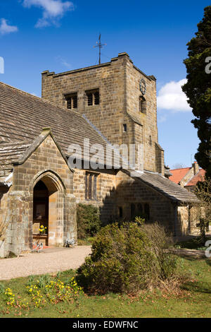 Regno Unito, Inghilterra, Yorkshire, Goathland, chiesa di Santa Maria Foto Stock