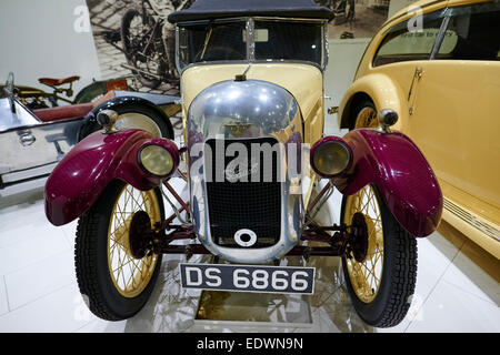 1927 Austin sette Swallow pensato per essere il più antico sopravvissuto al Coventry Transport Museum Regno Unito Foto Stock
