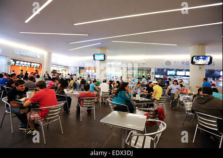 Reforma 222 shopping mall food court a Città del Messico Foto Stock