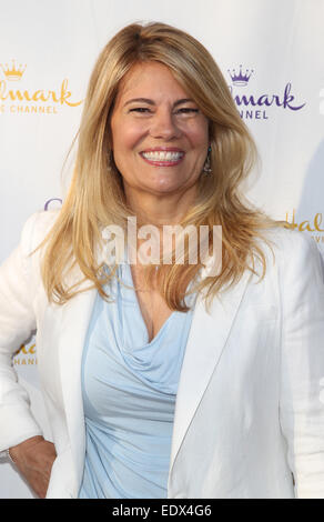 Hallmark Channel e Hallmark Movie Channel estate 2014 TCA Press Tour - Gala Arrivlals dotate: Lisa Whelchel dove: Beverly Hills, in California, negli Stati Uniti quando: 08 Lug 2014 Foto Stock