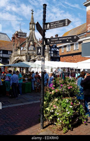 La croce di pollame, Salisbury, Wiltshire, Regno Unito Foto Stock