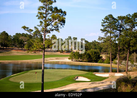 Pinehurst Golf Resort & Country Club in Pinehurst North Carolina, CORSO #4 Foto Stock