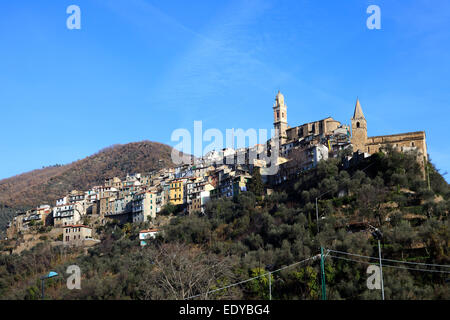 Montalto ligure Imperia Liguria, Italia. Foto Stock