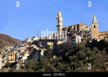 Montalto ligure Imperia Liguria, Italia. Foto Stock