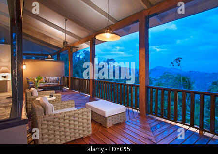 Copale Tree Lodge, il Belize Foto Stock