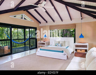 Copale Tree Lodge, il Belize Foto Stock