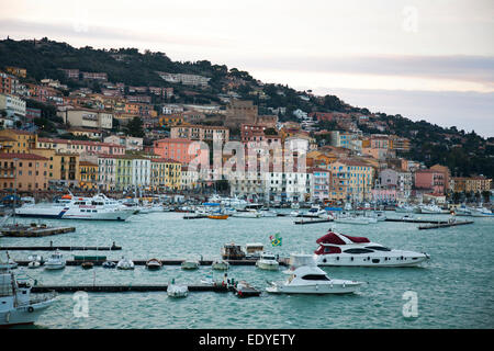 Porto santo Stefano ARGENTARIO, Toscana, Italia, Europa Foto Stock