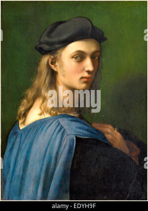 Raffaello, italiano (1483-1520), Bindo Altoviti, c. 1515, olio su pannello Foto Stock