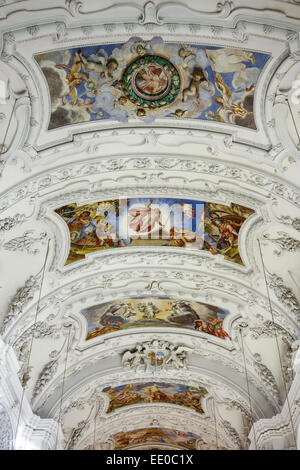 Kloster Benediktbeuern, Oberbayern, Bayern, Deutschland, in Germania, in Baviera, Benediktbeuern, Monastero, Baviera, Benediktbeu Foto Stock