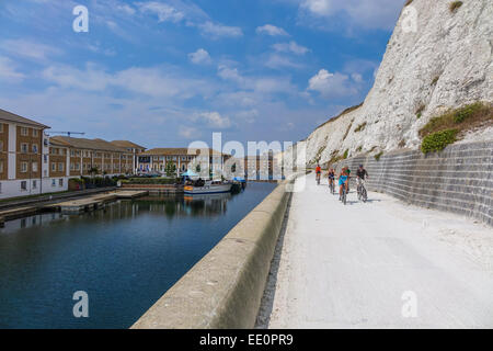 Brighton East Sussex Regno Unito estate cielo blu Foto Stock