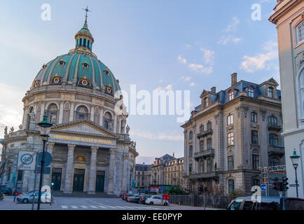 Amalienborg, Regina della residenza invernale. Copenaghen, Danimarca Foto Stock