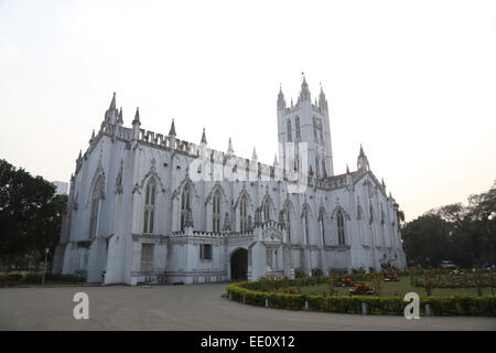 La Cattedrale di St Paul, Kolkata Foto Stock