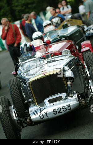 Shelsey hillclimb walsh a prescott hill, nel Gloucestershire. Foto Stock