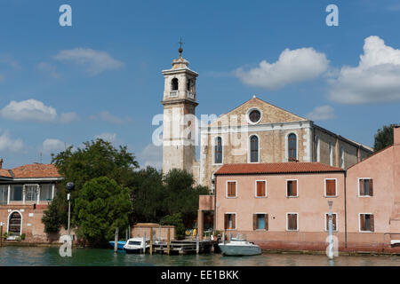 La chiesa di Santa Maria degli Angeli, Murano, Venezia, Veneto, Italia Foto Stock