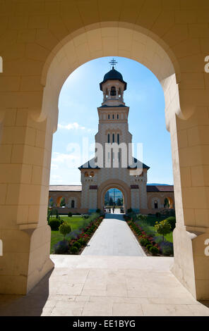 Incoronazione cattedrale, Alba Iulia, Transilvania, Romania Foto Stock