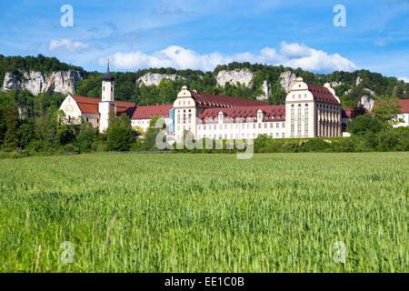 Beuron Arciabbazia dell Ordine benedettino, nella Valle del Danubio, Beuron, Baden-Württemberg, Germania Foto Stock