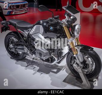 Detroit, MI, Stati Uniti d'America. Xii gen, 2015. BMW Ninet stupisce al North American International Auto Show del 2015 a Detroit, MI Credito: Alexis Simpson/ZUMA filo/Alamy Live News Foto Stock