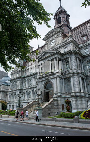 Montreal City Hall, Montreal, Quebec, Canada, America del Nord Foto Stock