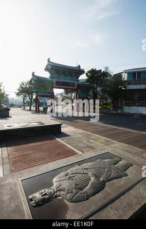 Parco Seobok, Seogwipo City, Jeju Island, Corea del Sud, Asia Foto Stock