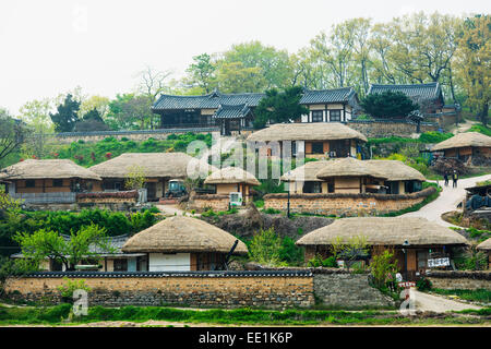 Yangdong folk village, Sito Patrimonio Mondiale dell'UNESCO, Gyeongsangbuk-do, Corea del Sud, Asia Foto Stock