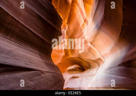 Tomaia Antelope Canyon parco tribale Navajo, Pagina, Arizona, Stati Uniti d'America Foto Stock