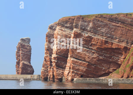 Lange Anna, Helgoland Helgoland, Germania del Nord, del Mare del Nord Foto Stock