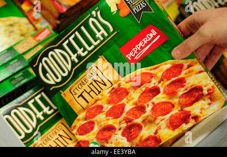 Close up Goodfellas pizze Foto Stock