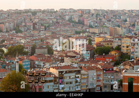 Vista generale di Istanbul, Turchia Foto Stock