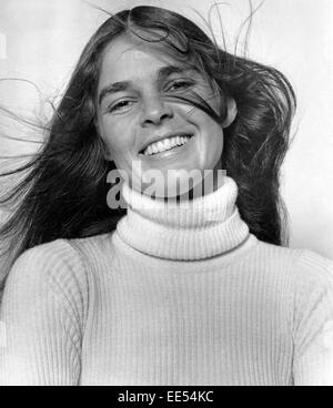 Ali MacGraw, Ritratto di pubblicità per il film "Storia d'amore", 1970 Foto Stock