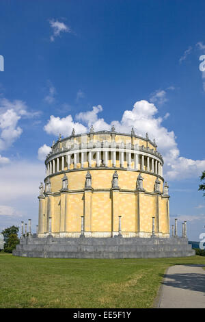 Deutschland, Bayern, Kehlheim, Michelsberg, Befreiungshalle, dettaglio Niederbayern, antikisierender Rundbau, erbaut 1837, Gebaeud Foto Stock