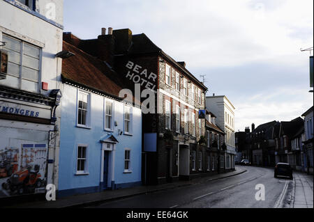 Havant Hampshire REGNO UNITO The Bear Hotel in East Street Foto Stock