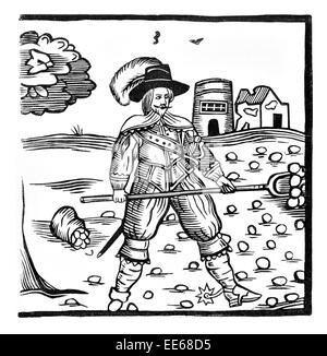 Shakespeare ballate palla Tudor giacobino costume maso contadino forcella passo bestia animale scrigno coin mulino di campo Foto Stock