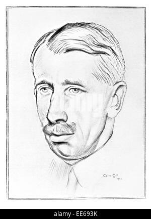 Il generale Sir William Henry Bartolomeo 16 Marzo 1877 31 dicembre 1962 Lawrence d'Arabia Rivolta Araba turco ottomana ritratto Foto Stock