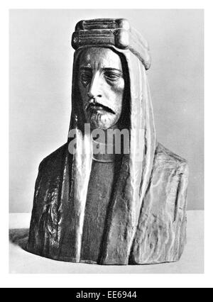 Ho Faisal Bin Hussein bin Ali al-Hashimi re del regno arabo di Siria dinastia Hashemita Rivolta Araba Lawrence d'Arabia Foto Stock
