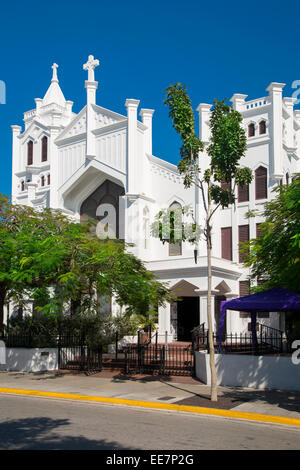 San Paolo Chiesa Episcopale, Key West, Florida, Stati Uniti d'America Foto Stock