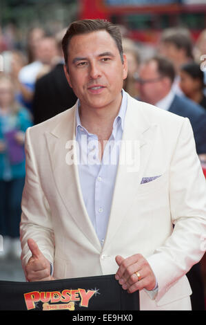 "Pudsey: il film' UK premiere a Vue West End - Arrivi con: David Walliams dove: Londra, Regno Unito quando: 13 Lug 2014 Foto Stock