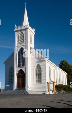 Santa Teresa di Avila Chiesa Bodega Northern California USA costruita dai cantieri nel 1859 su terra donata da Jasper O'Farrell Foto Stock