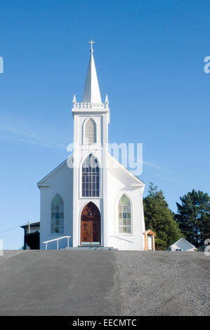 Santa Teresa di Avila Chiesa Bodega Northern California USA costruita dai cantieri nel 1859 su terra donata da Jasper O'Farrell Foto Stock