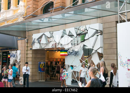 Sportsgirl negozio di abbigliamento a Sydney per Pitt Street,l'australia Foto Stock