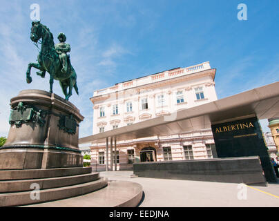 Il Museo Albertina di Vienna Austria Foto Stock