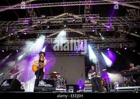 NOS viva (Optimus Alive) Festival 2014 - Giorno 2 dotate di: Allen pietra dove: Lisboa, Portogallo quando: 11 Lug 2014 Foto Stock