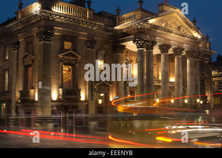 Theatre Royal al crepuscolo, Newcastle upon Tyne Foto Stock