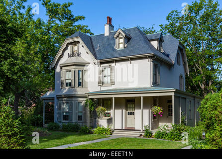 Harriet Beecher Stowe House, Foresta Street, Hartford, Connecticut, Stati Uniti d'America Foto Stock