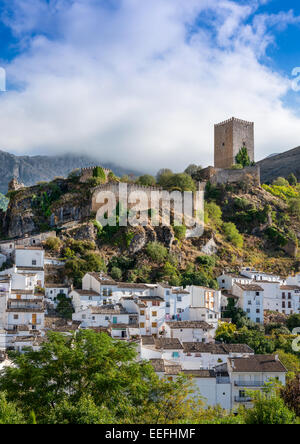 Vista del villaggio di Cazorla Jaen Provincia Andalusia Spagna Foto Stock