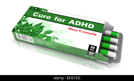 Cura per ADHD - Blister compresse. Foto Stock