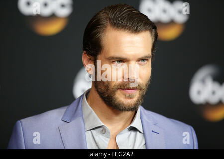 Celebrità frequentare Disney | ABC TCA 2014 Summer press tour presso il Beverly Hilton hotel - Arrivi con: Charlie Weber dove: Beverly Hills, in California, negli Stati Uniti quando: 15 Lug 2014 Foto Stock