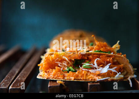 Khanom bueang, tipo di Thai dolciumi Foto Stock