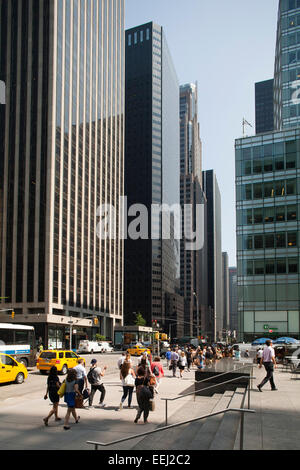Grattacieli, Midtown, 6th avenue, Avenue of Americas, Manhattan, New York, USA, America Foto Stock