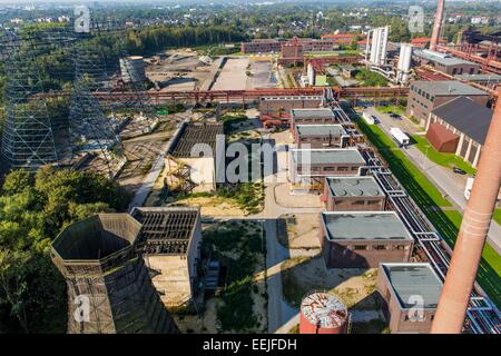 Zollverein cokeria, sito patrimonio mondiale dell'UNESCO, Essen, Germania Foto Stock